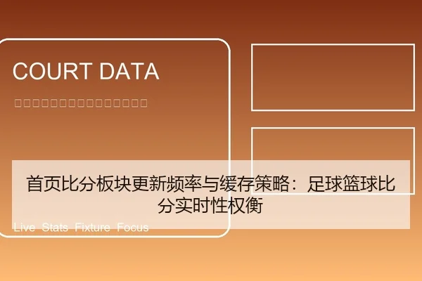 首页比分板块更新频率与缓存策略：足球篮球比分实时性权衡
